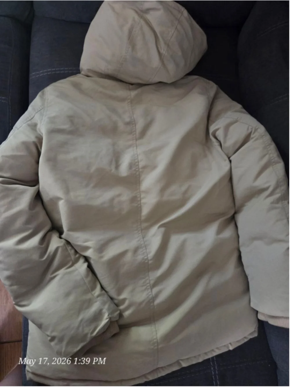 Ralph Lauren Boy's Size 18-20 Faux Fur Heavyweight winter coat